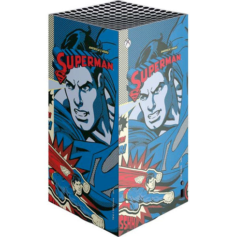 DC Comics Superman America's Hero XBox Series X Digital Edition Console Skin